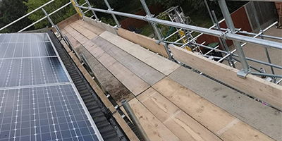 Scaffold Hire for solar panel installation Bedford | Milton Keynes | Northampton | Letchworth